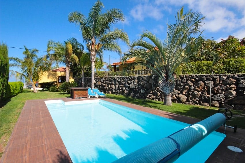 Pool, Casa Paula, Ferienhaus La Palma mit Pool