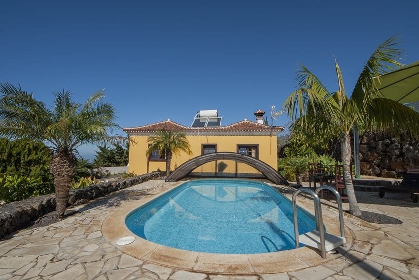 Pool, Casa Van de Walle, Holiday Cottage La Palma