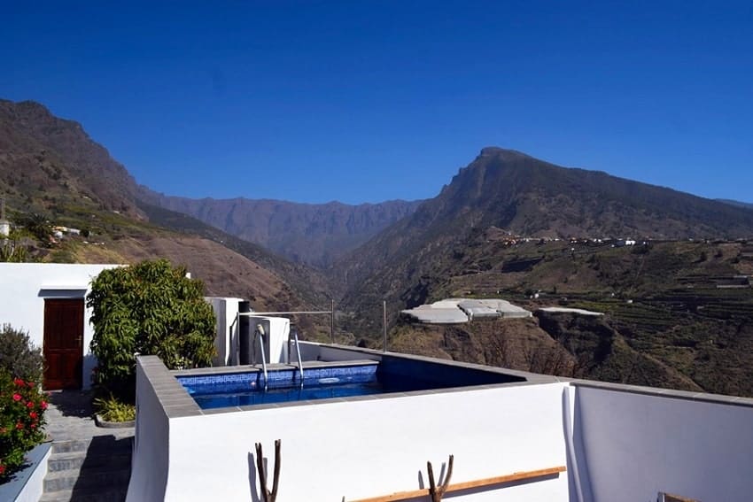 Pool, Casa Vista Caldera, La Palma