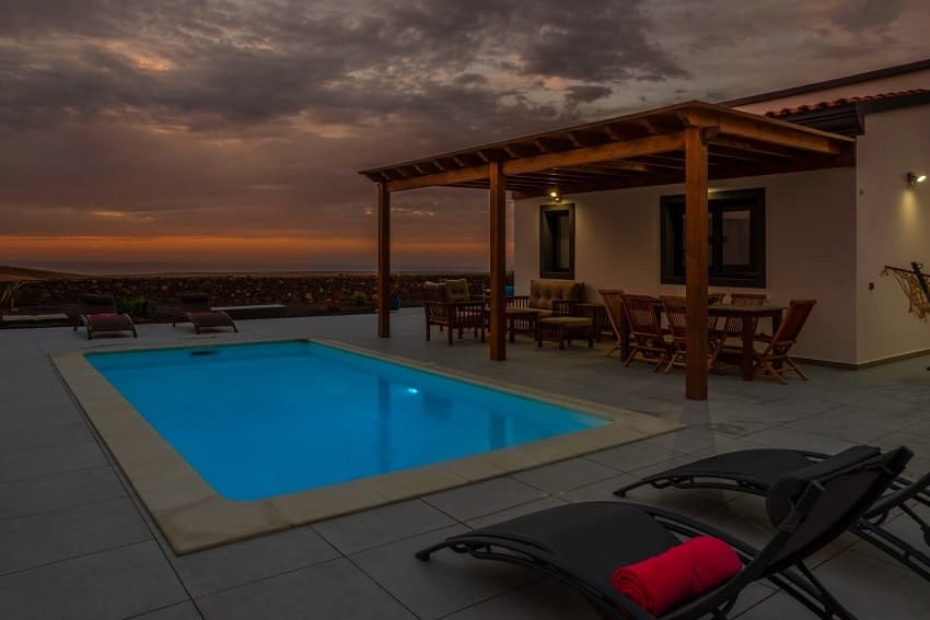 Pool, Villa Kira, Ferienhaus Fuerteventura