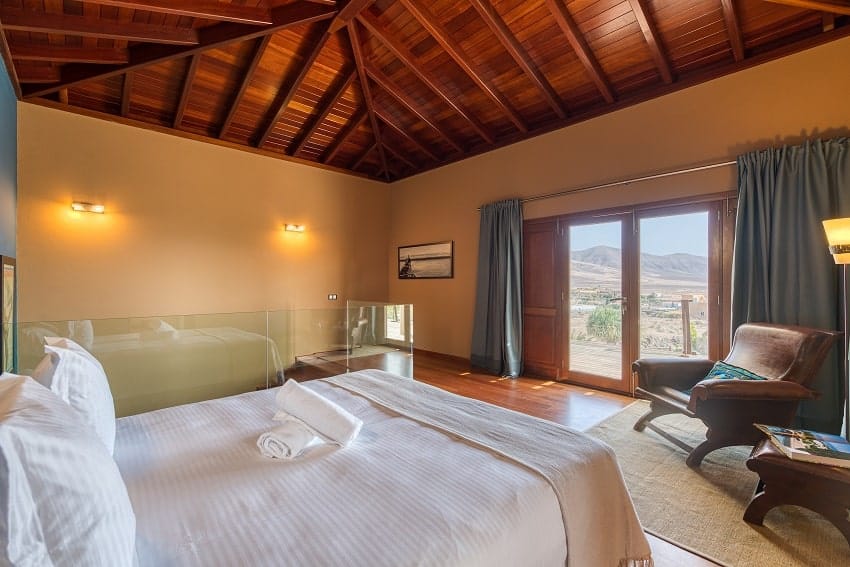Schlafzimmer, Villa Atlanntes, Villa Fuerteventura