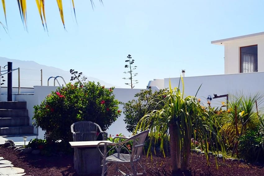 Sitzecke, Casa Vista Caldera, Ferienhaus La Palma mit Pool