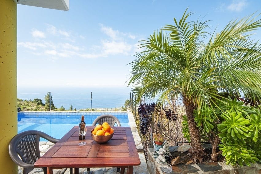 Terrasse, Casa Emilia, Ferienhaus auf La Palma