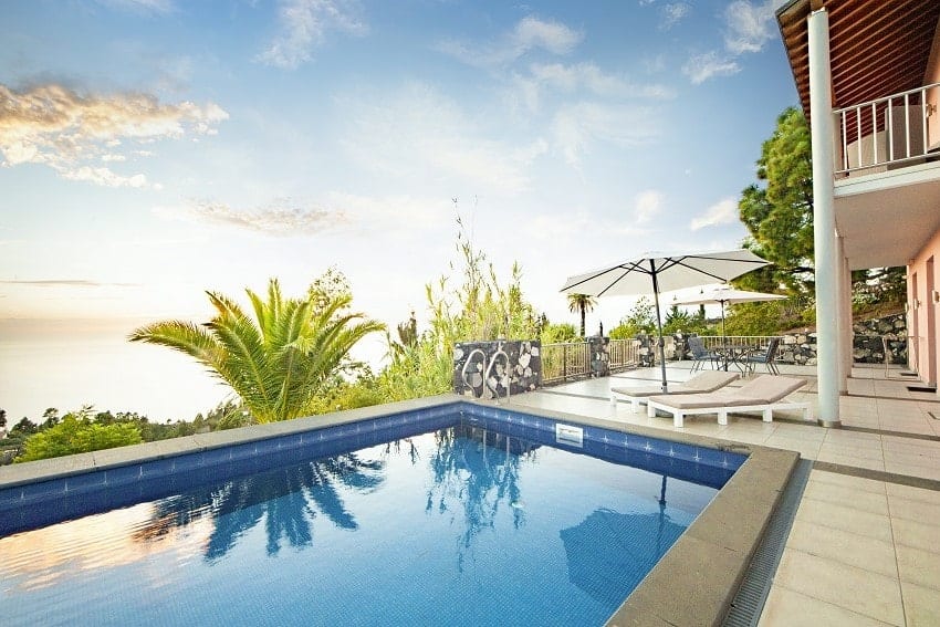 Terrace, Casa San Borondon, Luxury Holiday Home La Palma