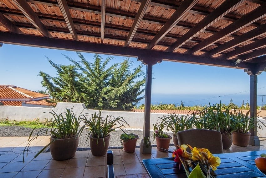 Terrasse, Casa Van de Walle, La Palma