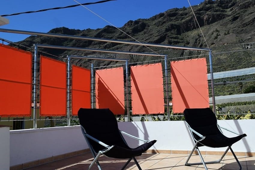 Terrasse, Casa Vista Caldera, Ferienhaus La Palma