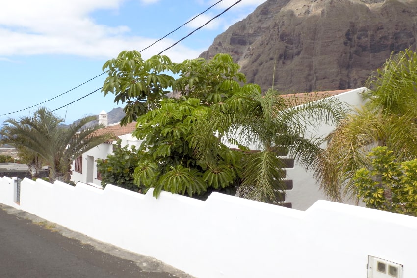 Spain - Canary Islands - El Hierro - Frontera - Villa Mocanes - View from the street