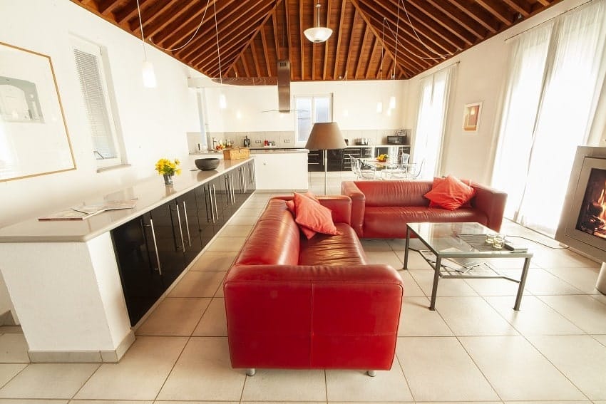 Living Area, Casa San Borondon, La Palma