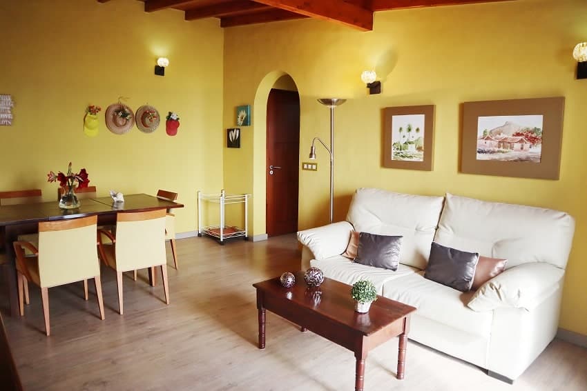 Living Area, Casita Paraíso, Holiday Home Fuencaliente